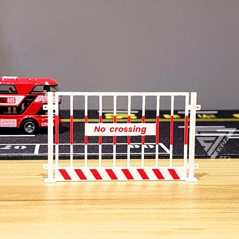 【台灣出貨】【禁止跨越門欄 微縮模型】停車場配件 認知玩具 道路場景 玩具車配件 娃娃屋玩具 微型攝影 仿真道具-細節圖7