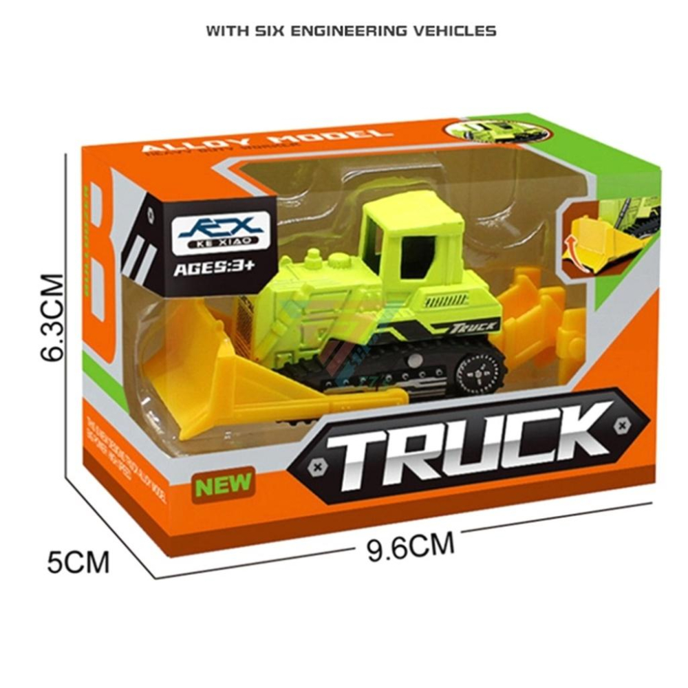 【台灣出貨】【新型彩色工程車/1:64】合金工程車玩具 玩具工程車 吊車 運輸車 砂石車 鏟土機 鑽地機 小汽車 鋪路機-細節圖5