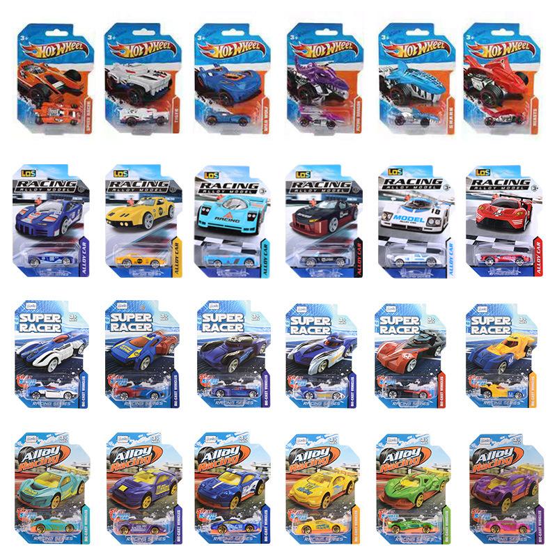 【合金小汽車 賣場1】模型車1/64 模型小車 兒童玩具車 大腳車 模型跑車 合金車 似（風火輪 hot wheels-細節圖2
