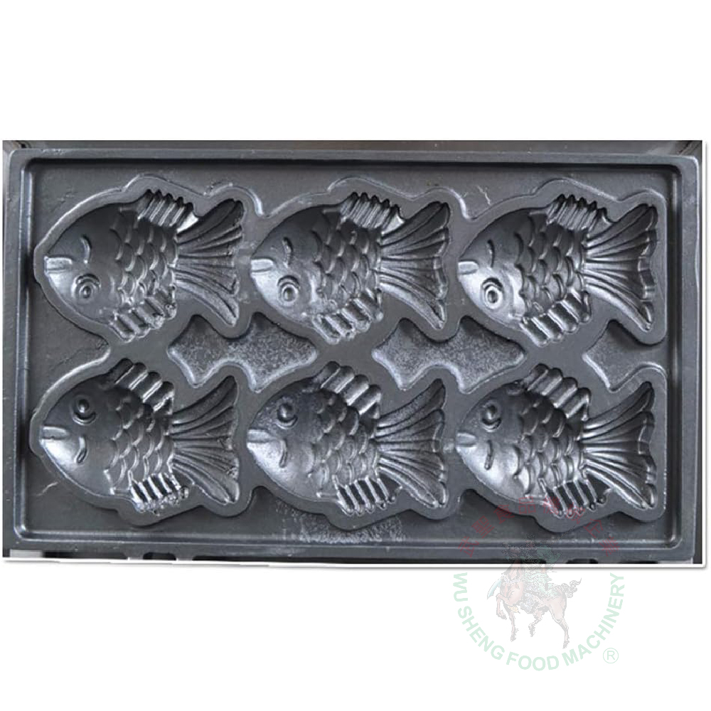 [武聖食品機械]5格鯛魚燒雞蛋糕鬆餅機-細節圖3