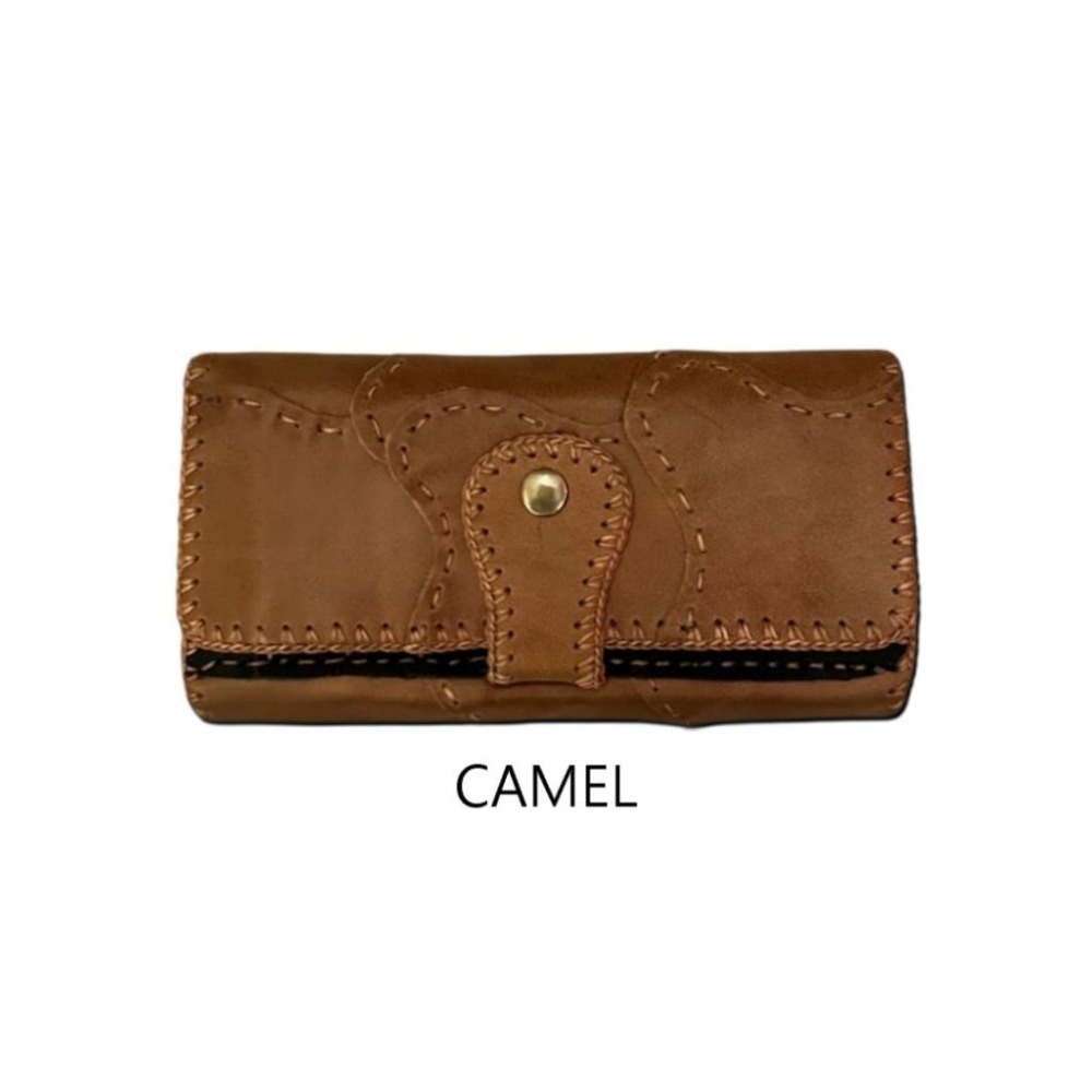 MELODY 日本正品 長款錢包｜真牛皮皮夾 男女適用｜鹿港現貨供應中-細節圖3