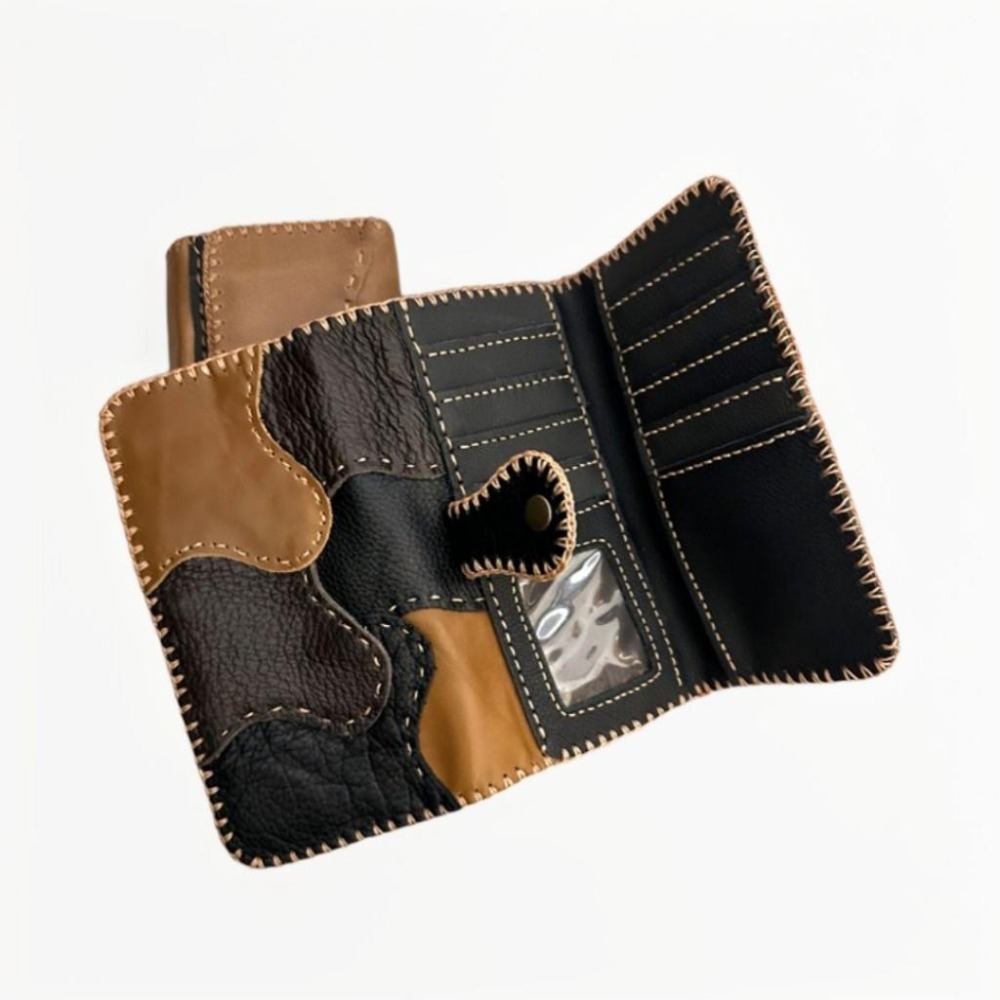 MELODY 日本正品 長款錢包｜真牛皮皮夾 男女適用｜鹿港現貨供應中-細節圖6