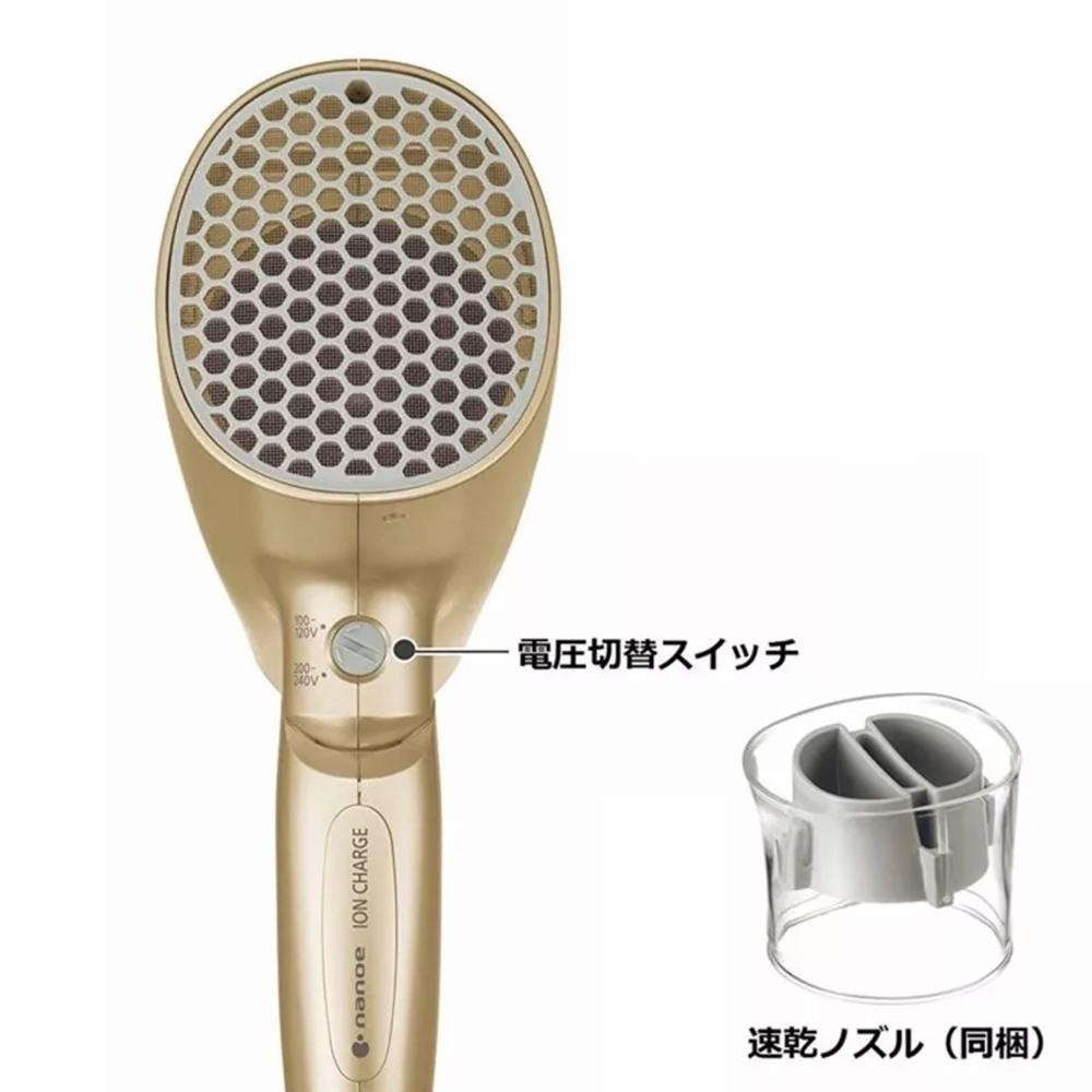 【二手】【保留原箱】Panasonic 奈米負離子吹風機 EH-CNA5A 快乾 國際通用款(白色)-細節圖4