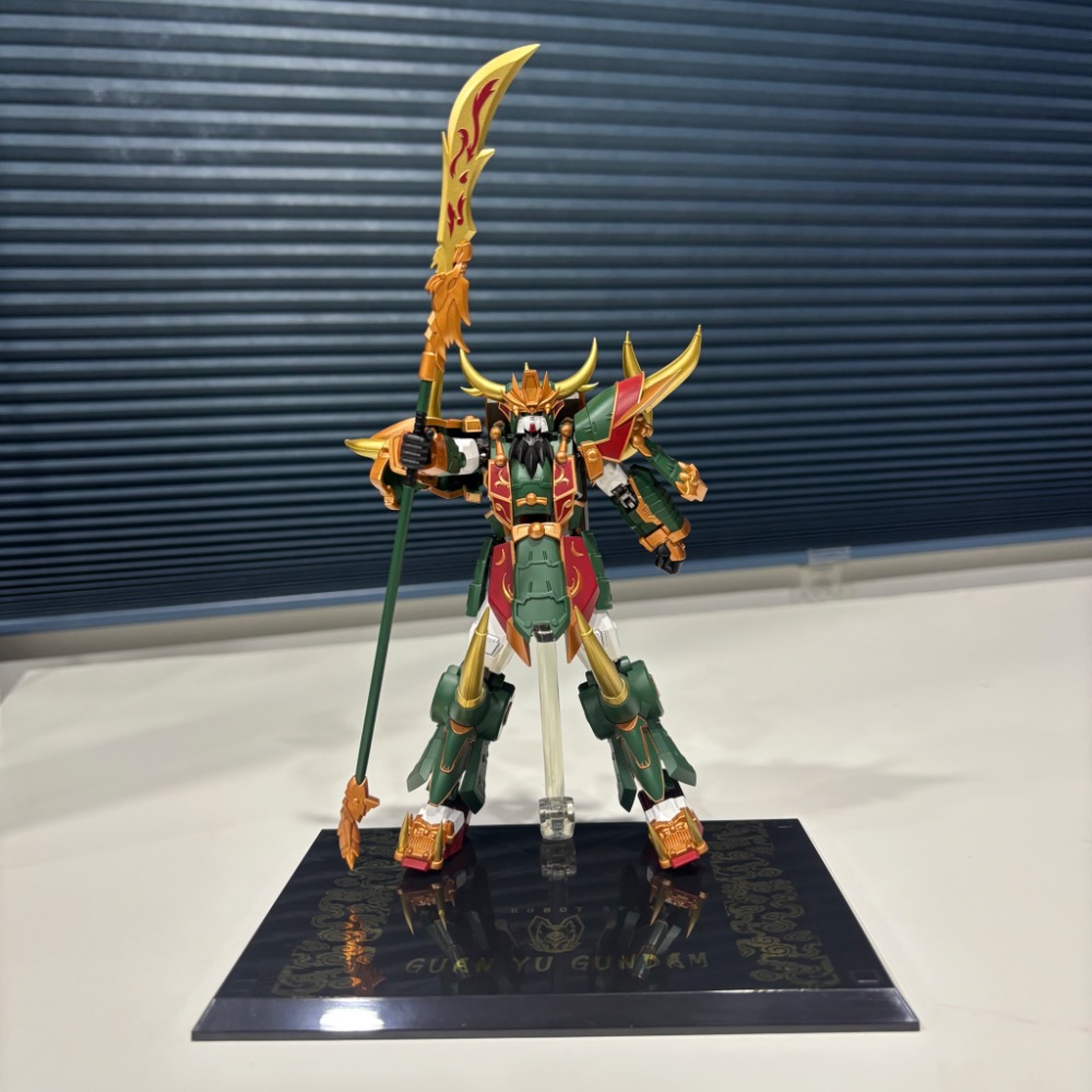 台灣現貨 正版 萬代 三國志 鋼彈 超合金魂 關羽 BANDAI METAL ROBOT魂-細節圖2