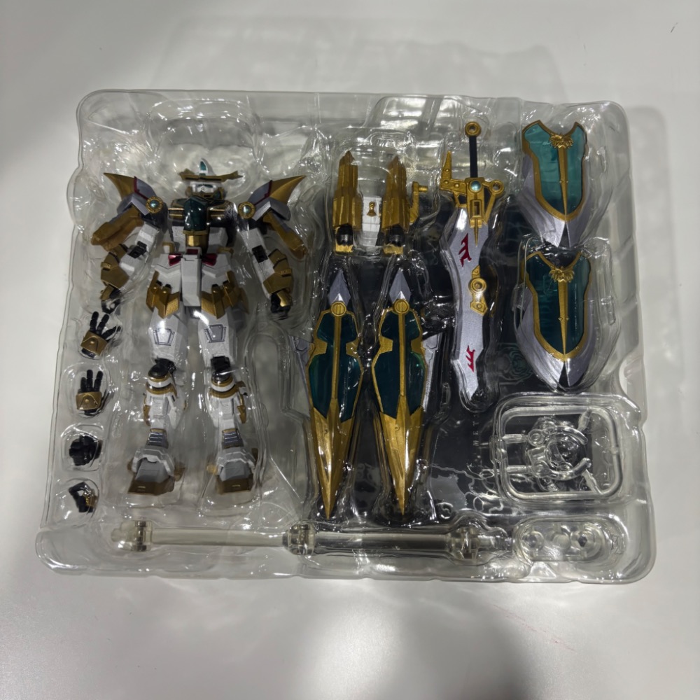 台灣現貨 正版 萬代 三國志 鋼彈 超合金魂 孫權 BANDAI METAL ROBOT魂-細節圖3