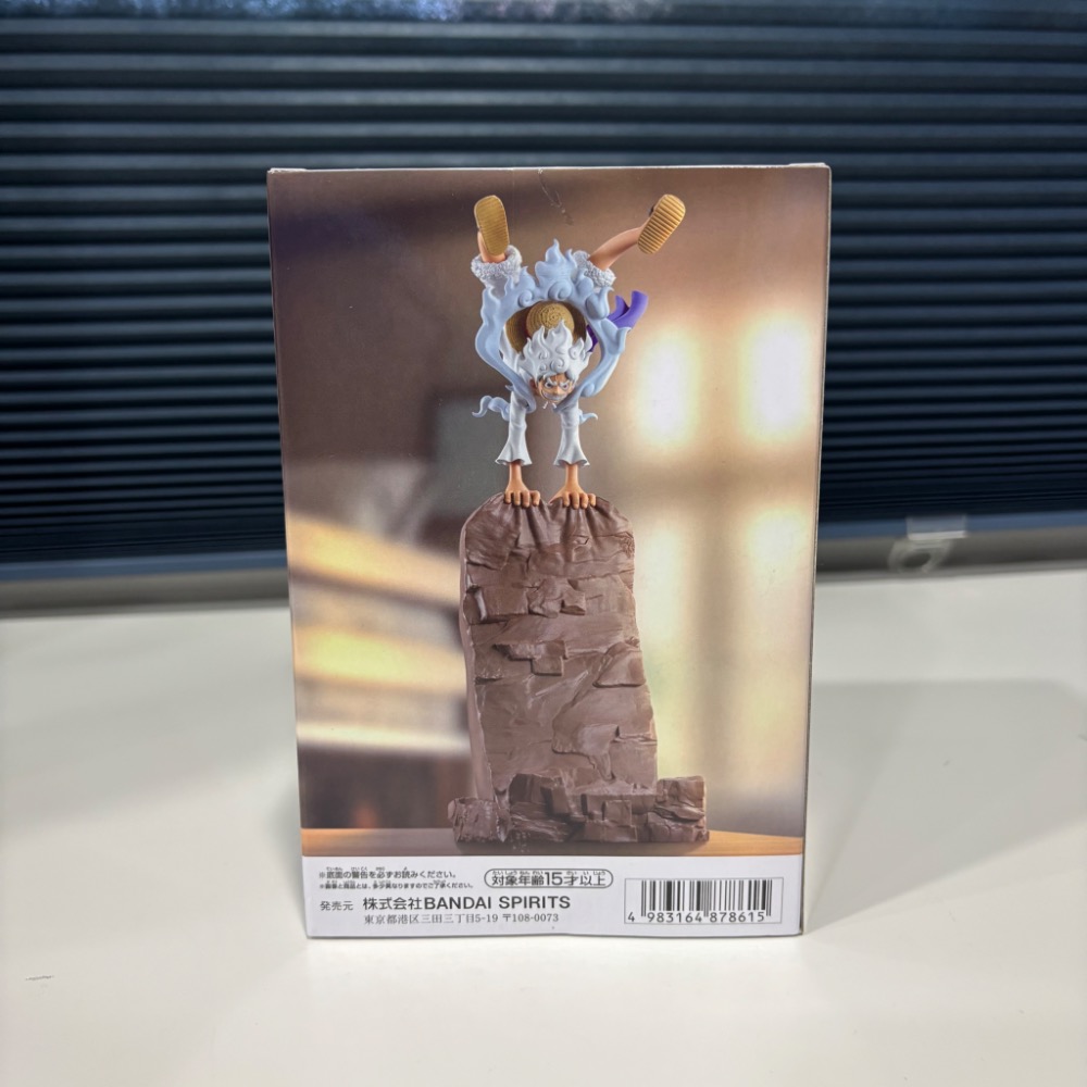 台灣現貨⚡️正版 金證 日版 海賊王 航海王 Fig life 五檔 魯夫 尼卡 GEAR 5 手機架 全新未拆-細節圖2