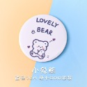 【台灣實用】現貨秒出♥鏡子♥外出方便鏡子超可愛♥卡通🐨 口袋小鏡子 可愛ins少女心化妝小圓鏡 學生禮品 隨身攜-規格圖4