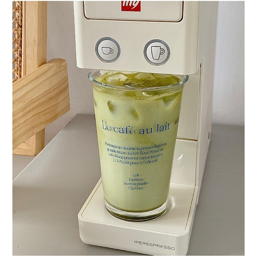 【台灣現貨】✅現貨🤍質感小杯杯🤍美韓國ins風玻璃杯咖啡杯美式拿鐵杯子冷飲杯網紅杯 G14-細節圖5