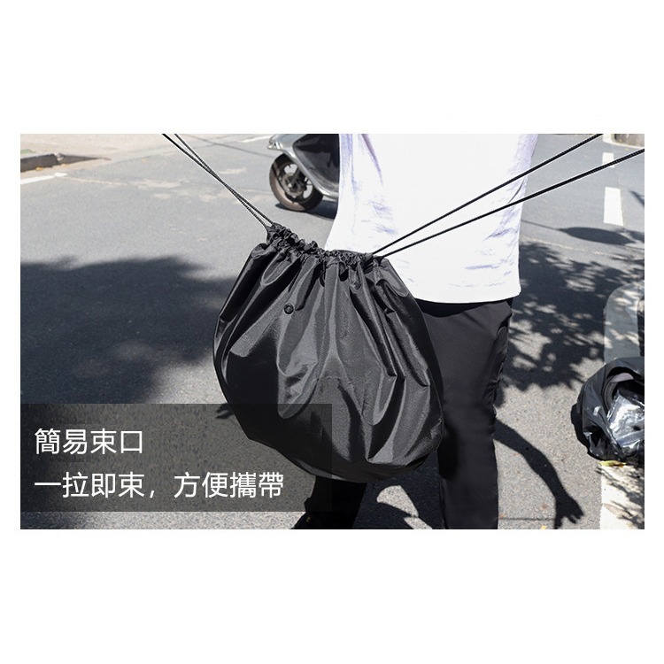 好品質加大款 安全帽收納袋🔥安全帽網袋 防水帽袋安全帽套 防雨衣防水袋收納袋雨鞋機車防水袋購物袋 安全帽收納袋安全帽袋-細節圖4