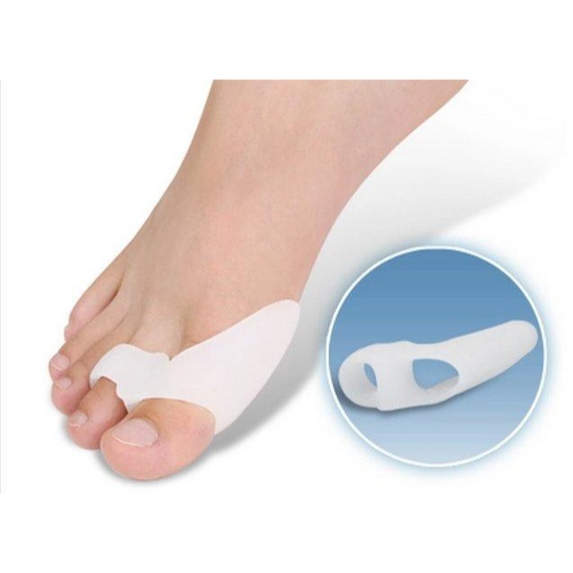 腳趾保護套~昇級款 男女通用 超軟拇趾外翻保護套雙趾按摩指磨鞋護腳墊 腳趾姆指姆趾外翻保護墊腳趾按摩器墊-細節圖2