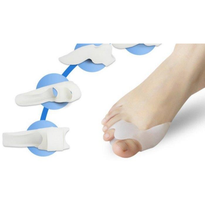 腳趾保護套~昇級款 男女通用 超軟拇趾外翻保護套雙趾按摩指磨鞋護腳墊 腳趾姆指姆趾外翻保護墊腳趾按摩器墊-細節圖3