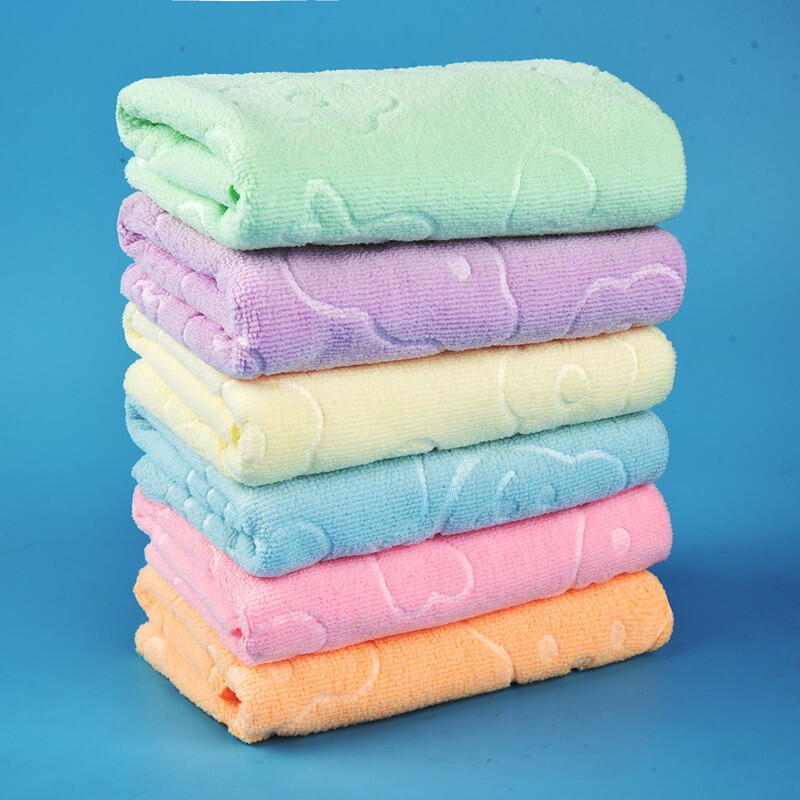 60*30糖果色花邊吸水毛巾 細纖維 壓花毛巾 吸水布 五彩毛巾 花邊毛巾 擦手巾 洗臉浴巾運動洗澡 送禮透氣洗臉毛巾-細節圖5