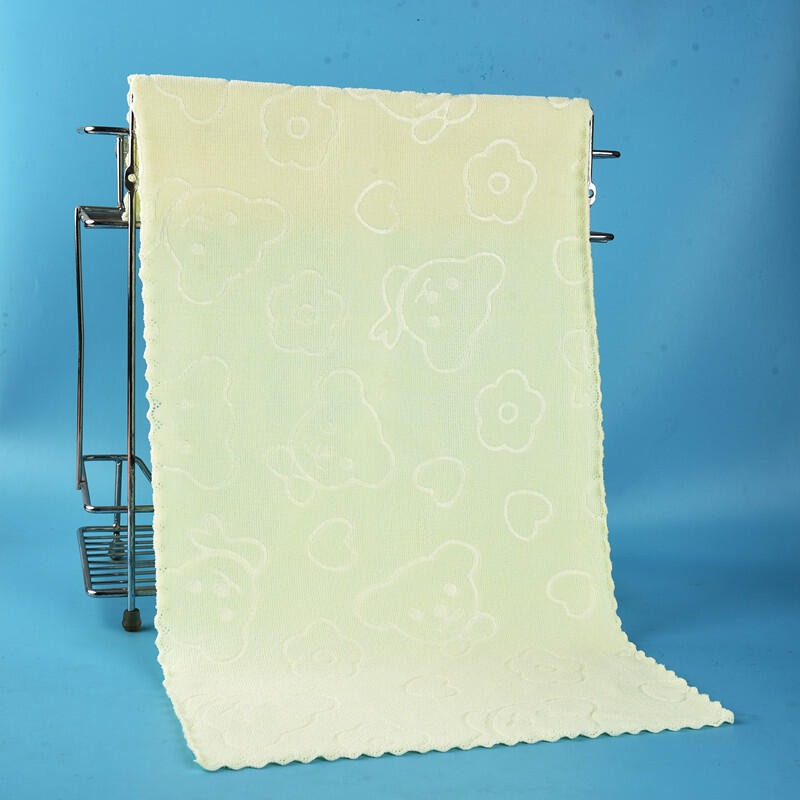 60*30糖果色花邊吸水毛巾 細纖維 壓花毛巾 吸水布 五彩毛巾 花邊毛巾 擦手巾 洗臉浴巾運動洗澡 送禮透氣洗臉毛巾-細節圖6