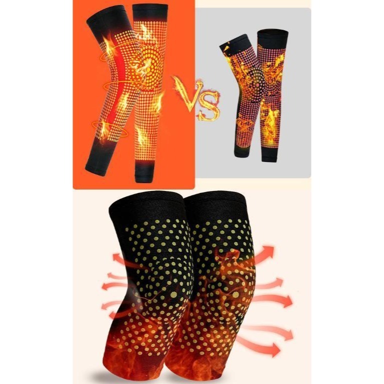 艾草護膝男女適用艾草包護膝套護腿套保暖護肘護手臂護腕護臂護腰護肩膀加熱防寒熱敷護關節 運動護膝蓋腿部保暖按摩器按摩套-細節圖7