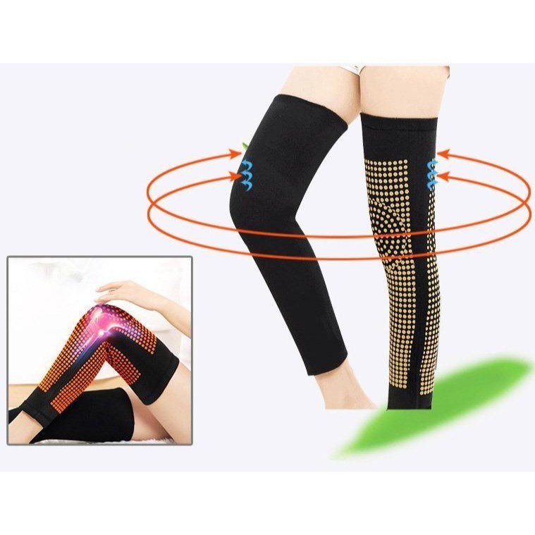 艾草護膝男女適用艾草包護膝套護腿套保暖護肘護手臂護腕護臂護腰護肩膀加熱防寒熱敷護關節 運動護膝蓋腿部保暖按摩器按摩套-細節圖9