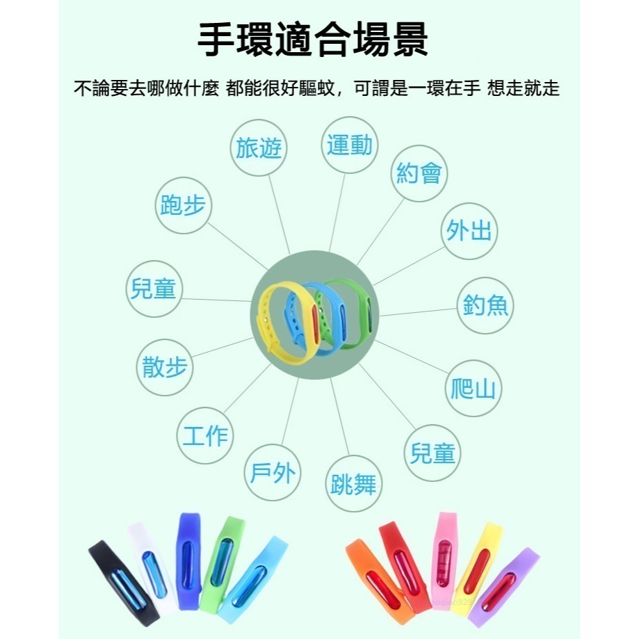植物精油防蚊手環🔥驅蚊神器 驅蚊手環 兒童成人驅蚊手環 防蚊蟲手環驅蚊扣 兒童手環驅蚊器寶寶防蚊圈防蚊子手鏈運動手環-細節圖9