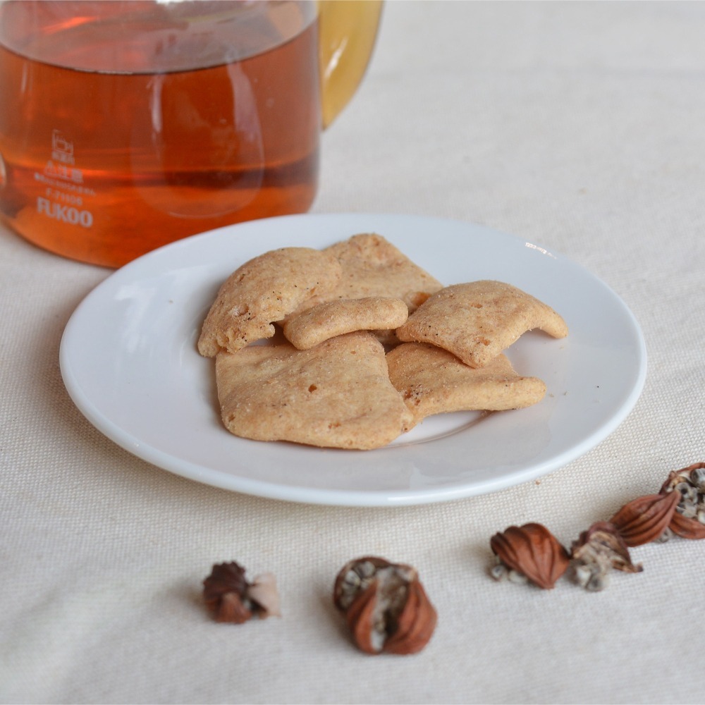 ｜青澤｜鬼頭刀天婦羅 椒鹽口味（葷）零嘴 點心 餅乾 下午茶 魚酥-細節圖2