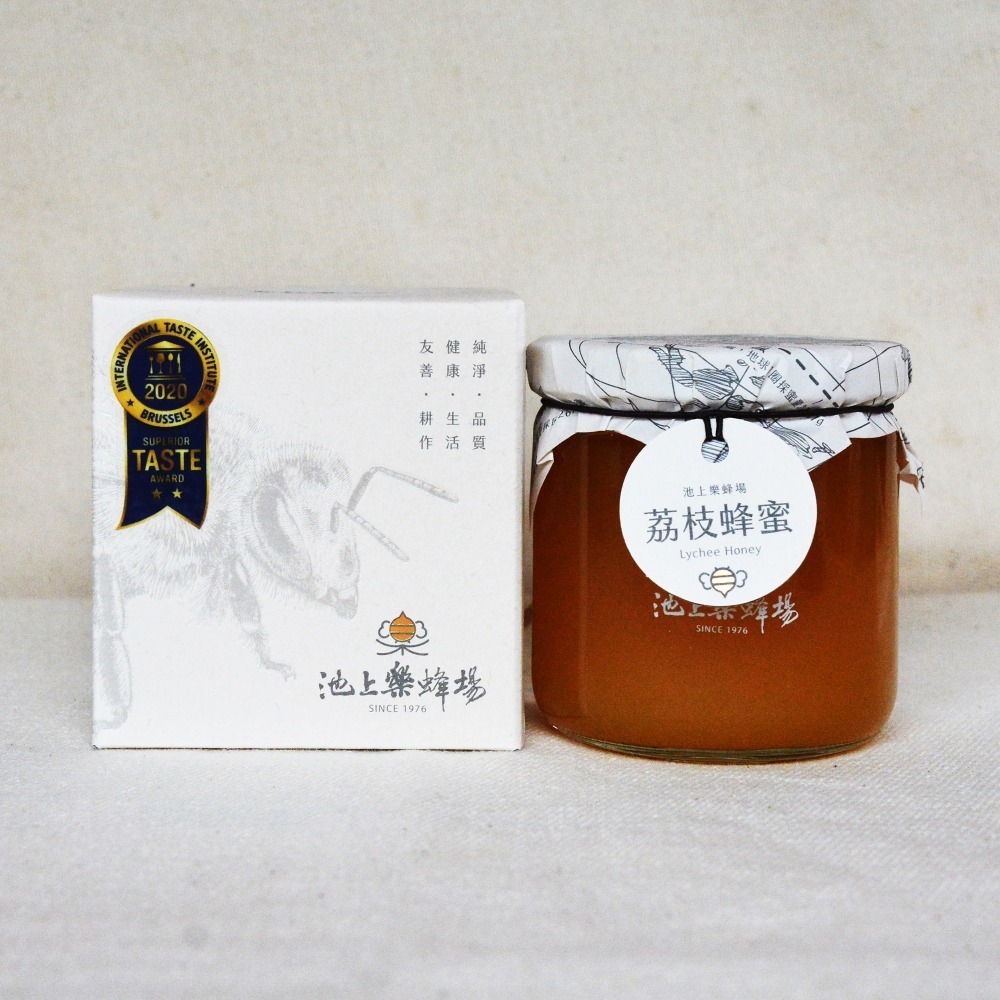 ｜池上樂蜂場｜環遊世界 ‧ 荔枝蜂蜜 267g-細節圖2