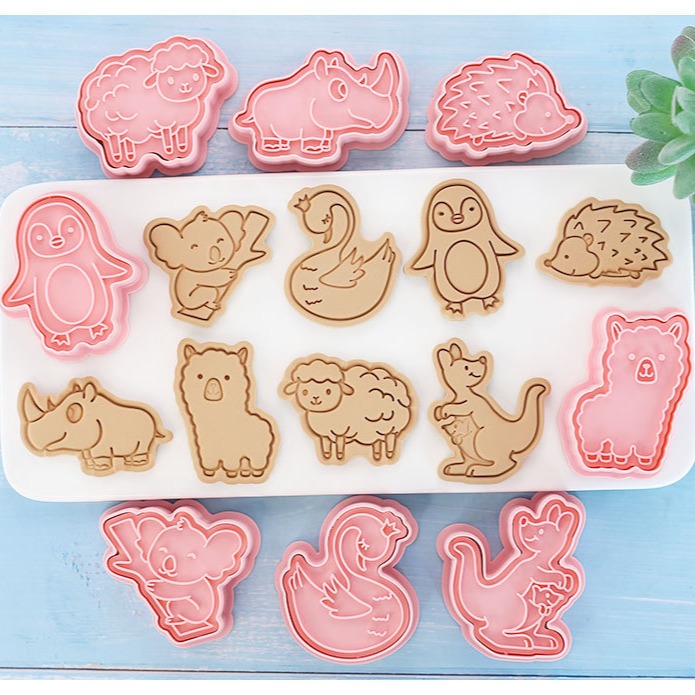 [預購]餅乾模具 森林動物 8件組-細節圖10