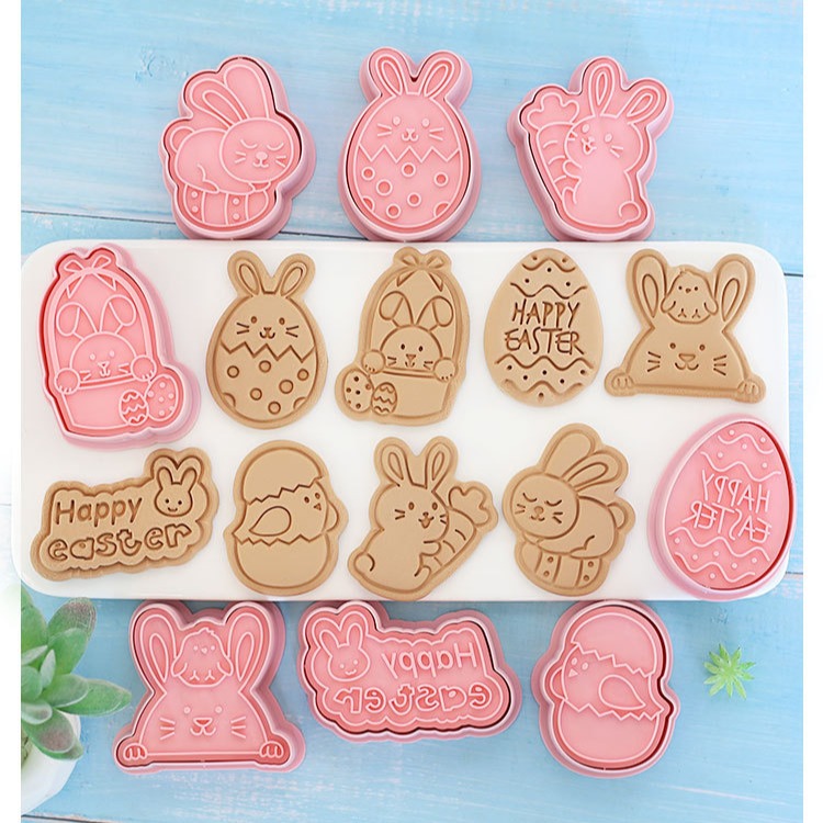 [預購]餅乾模具 復活節 8件組-細節圖6