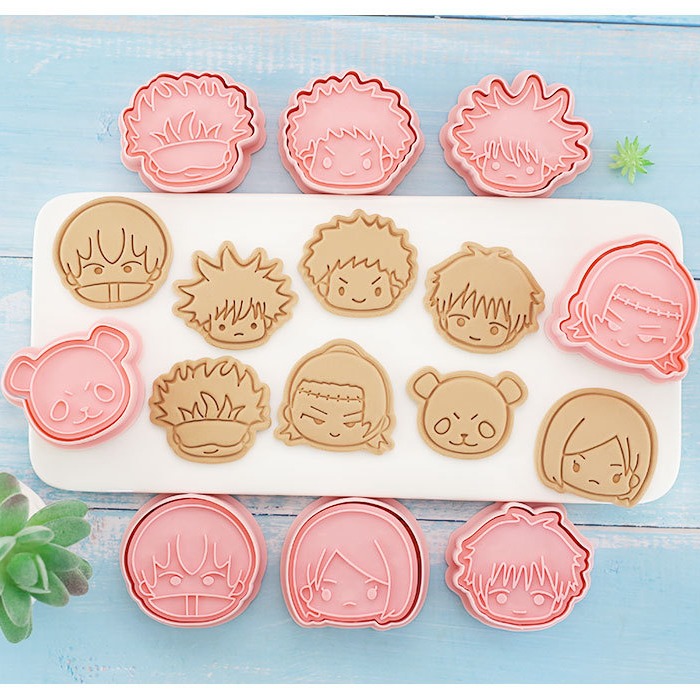 [預購]餅乾模具 咒術迴戰 8件組-細節圖3
