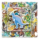[預購]防水卡通貼紙 1份有50張 不重覆 動物款-規格圖1