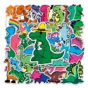 [預購]防水卡通貼紙 1份有50張 不重覆 動物款-規格圖1