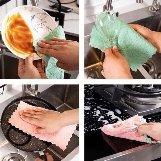 珊瑚絨抹布-雙面纖維布-婕小姐の柑仔店-細節圖3