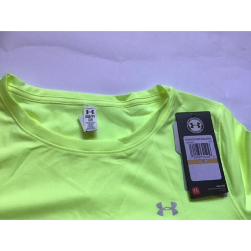 Under Armour 女生 HeatGear T-Shirt - 慢跑排汗衣-細節圖3