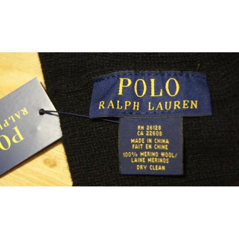 全新POLO Ralph Lauren100%美麗若羊毛帽/保暖帽/可參考-細節圖2
