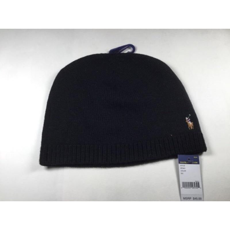 全新POLO Ralph Lauren100%美麗若羊毛帽/保暖帽/可參考-細節圖5