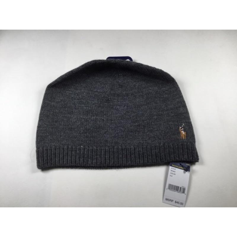 全新POLO Ralph Lauren100%美麗若羊毛帽/保暖帽/可參考-細節圖7