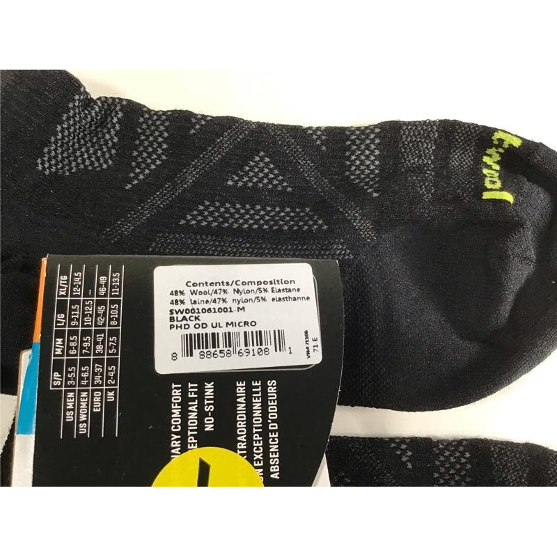 現貨 男女共用 Smartwool phd outdoor 超薄美麗諾羊毛 戶外運動襪-細節圖4