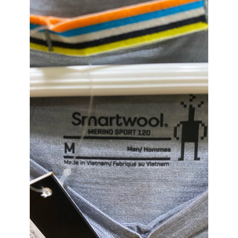 男生 Smartwool Men＇s Active Ultralite 120 超輕薄款美麗諾羊毛短袖運動排汗衣-細節圖4