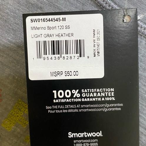 男生 Smartwool Men＇s Active Ultralite 120 超輕薄款美麗諾羊毛短袖運動排汗衣-細節圖5