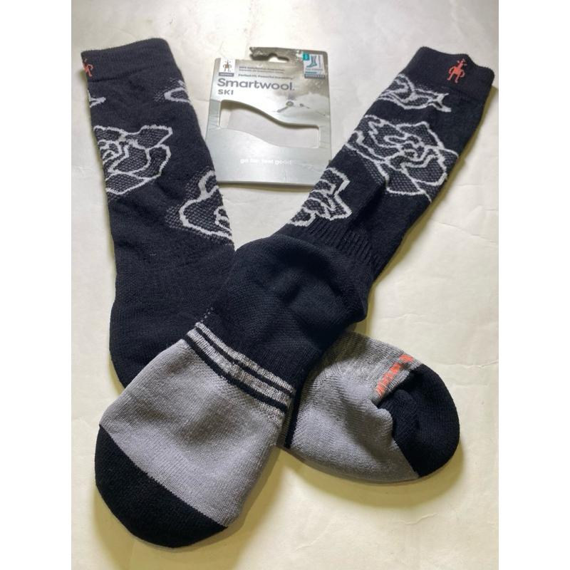女生款 Smartwool Women＇s Ski Pattern Over The Calf 中厚度及膝羊毛滑雪襪-細節圖2