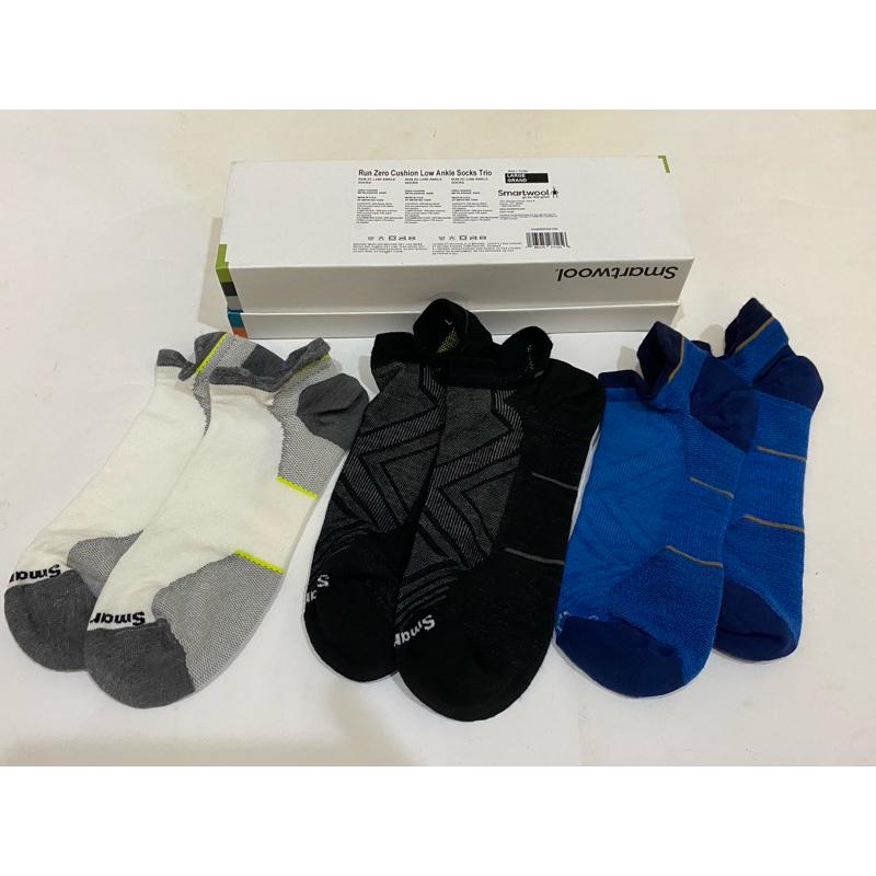 男生硬殼禮盒款 Smartwool Run Zero 超薄美麗諾羊毛慢跑運動襪-細節圖2