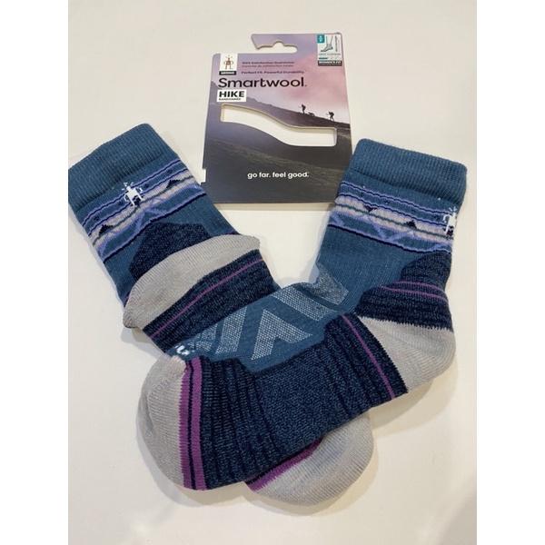 秋冬新貨 女生專用款 Smartwool Hike Zig Zag Valley Mid Crew 美麗諾羊毛登山襪-細節圖2