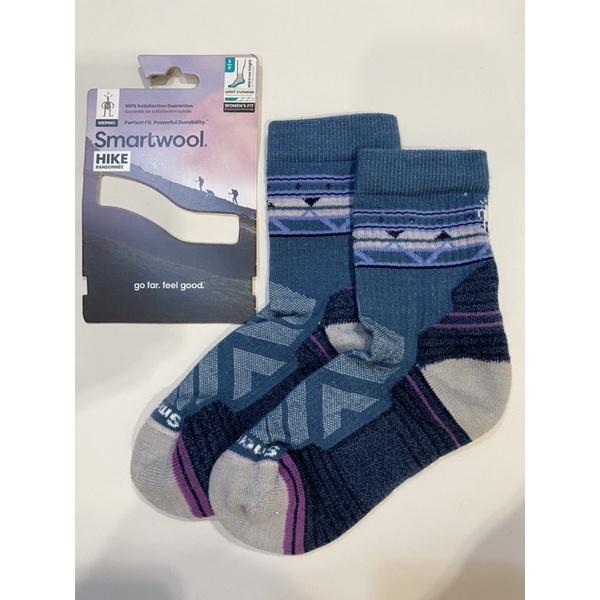 秋冬新貨 女生專用款 Smartwool Hike Zig Zag Valley Mid Crew 美麗諾羊毛登山襪-細節圖4