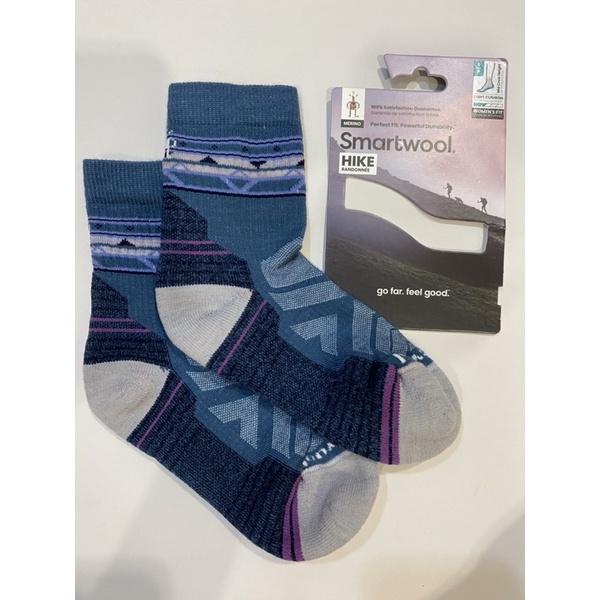 秋冬新貨 女生專用款 Smartwool Hike Zig Zag Valley Mid Crew 美麗諾羊毛登山襪-細節圖5