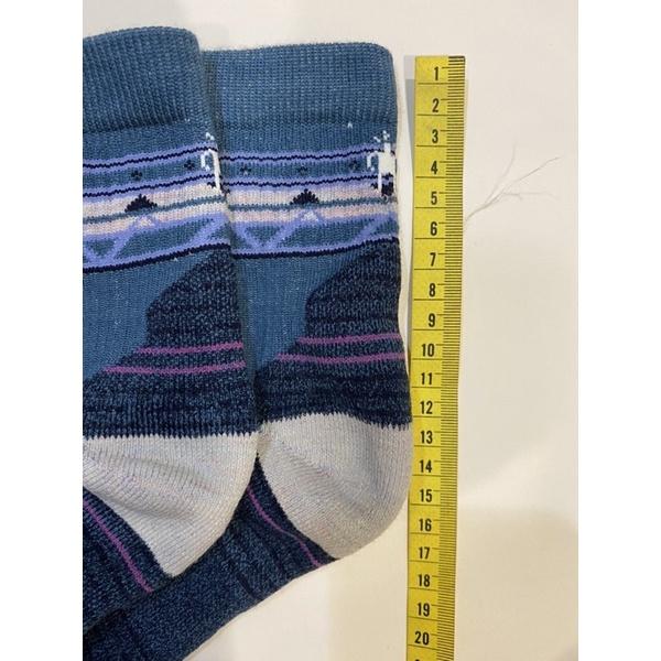 秋冬新貨 女生專用款 Smartwool Hike Zig Zag Valley Mid Crew 美麗諾羊毛登山襪-細節圖6