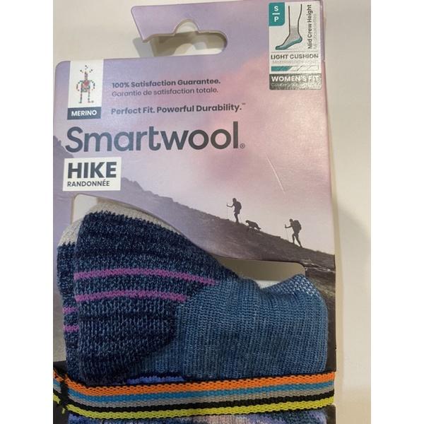 秋冬新貨 女生專用款 Smartwool Hike Zig Zag Valley Mid Crew 美麗諾羊毛登山襪-細節圖7