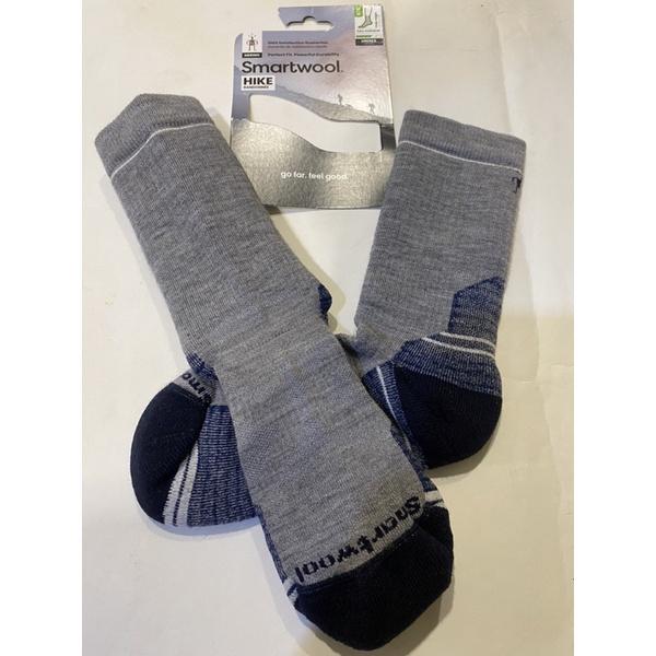 美國官網當季新品 Smartwool Hike Rail Stripe Crew 中厚度避震登山羊毛登山運動襪-細節圖7