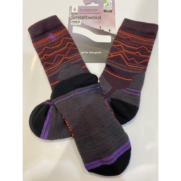 官網當季新品 Smartwool Hike light MTNRNG PTRN Crew 輕量減震登山運動襪-細節圖2