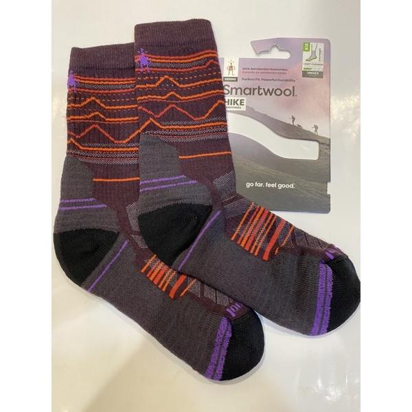 官網當季新品 Smartwool Hike light MTNRNG PTRN Crew 輕量減震登山運動襪-細節圖3