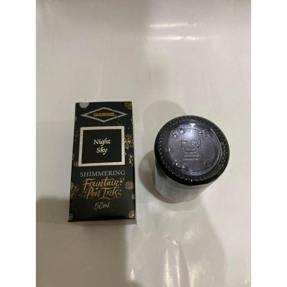 現貨特價英國 Diamine Shimmertastic Ink 金銀粉 墨水 50ml-細節圖3