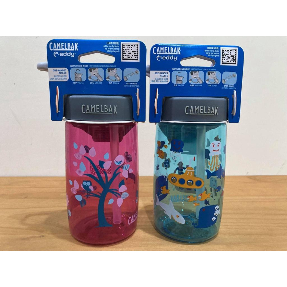 全新現貨出清CamelBak eddy+防漏兒童運動水壺 400ML-細節圖2