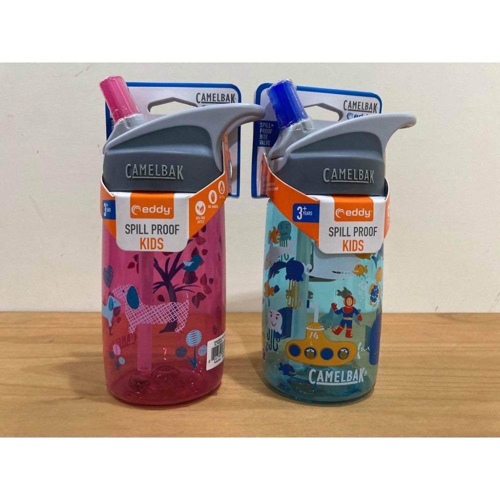 全新現貨出清CamelBak eddy+防漏兒童運動水壺 400ML-細節圖3