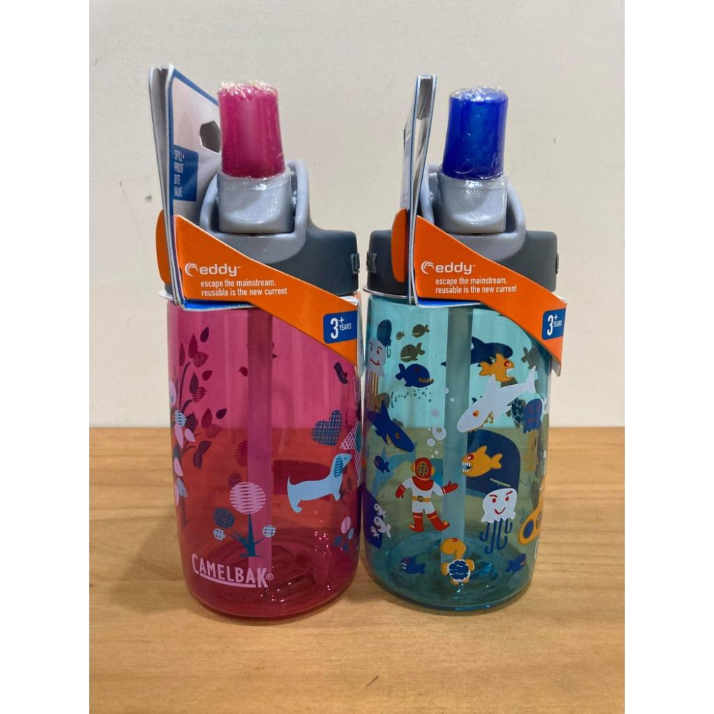 全新現貨出清CamelBak eddy+防漏兒童運動水壺 400ML-細節圖5