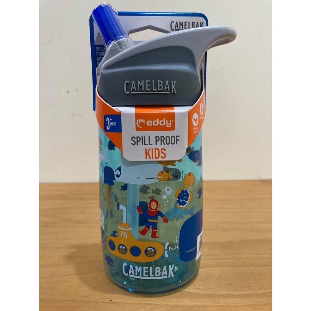 全新現貨出清CamelBak eddy+防漏兒童運動水壺 400ML-細節圖7